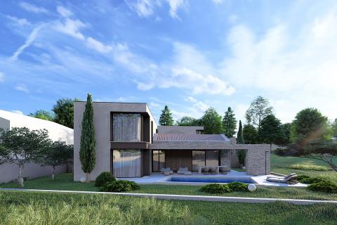 Istra, Karigador, atraktivna kuća u izgradnji