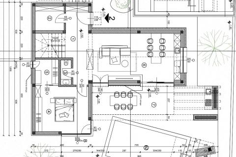 Istra, Karigador, atraktivna kuća s bazenom u izgradnji