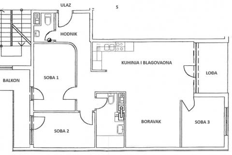 Zagreb, Črnomerec - stan sa balkonom, lođom i parkingom