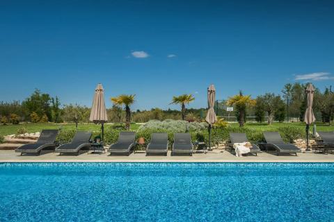 Istra,okolica Svetvinčenta, luksuzna vila s 5 zvjezdica