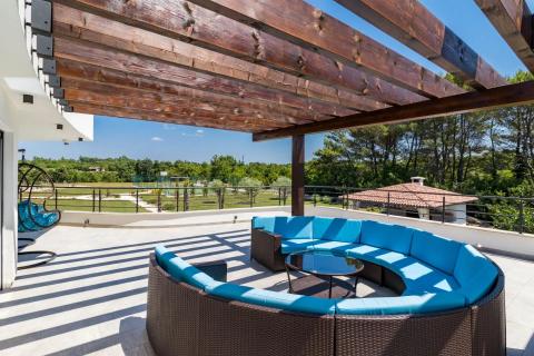 Istra,okolica Svetvinčenta, luksuzna vila s 5 zvjezdica