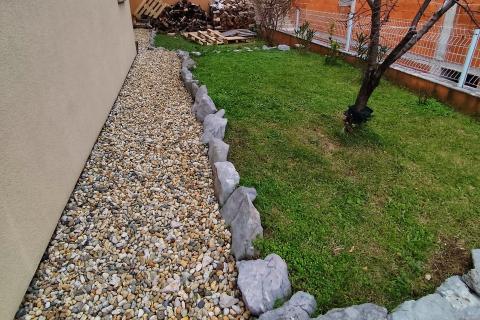 Crikvenica, trosoban stan s vrtom i parkingom