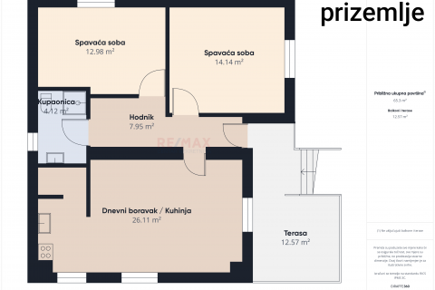 Istra, Rovinjsko selo - kuća sa tri stana i velikom okućnicom 