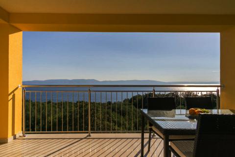 Ravni, Kuća  s bazenom, 6 apartmana, otvoren pogled na more