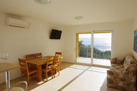 Ravni, Kuća  s bazenom, 6 apartmana, otvoren pogled na more