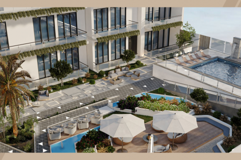 Dubai, JVC- prostrani stan 77m2 s balkonom u novom projektu