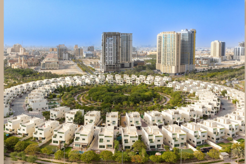 Dubai, JVC- prostrani stan 77m2 s balkonom u novom projektu