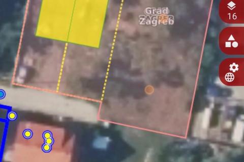 Resnik,građevinsko zemljište sa projektom i građevinskom dozvolom