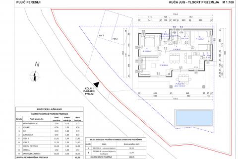 Svetvinčenat, Peresiji, samostojeća prizemnica 85,66m2