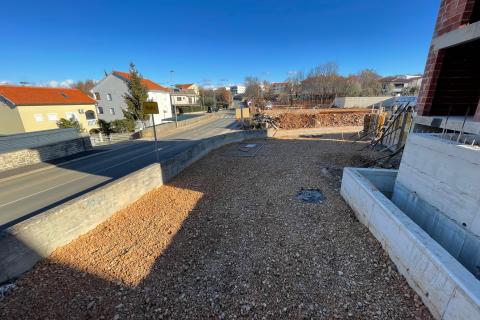 Otok Krk,Malinska,dvojna kuća u izgradnji,165 m2,pogled na more