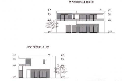 Istra, Umag okolica, vila u izgradnji