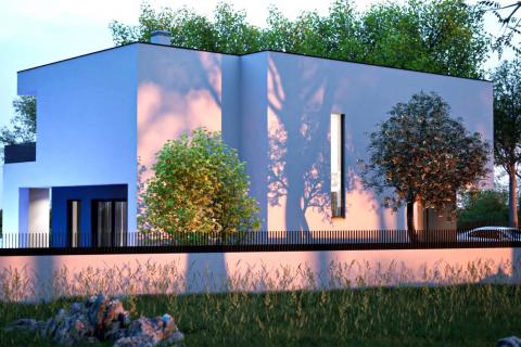 Istra, Umag okolica, vila u izgradnji