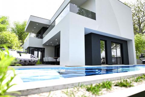 Istra, Umag okolica, vila u izgradnji