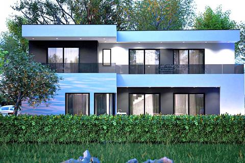 Istra, Umag okolica, vila u izgradnji