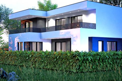 Istra, Umag okolica, vila u izgradnji