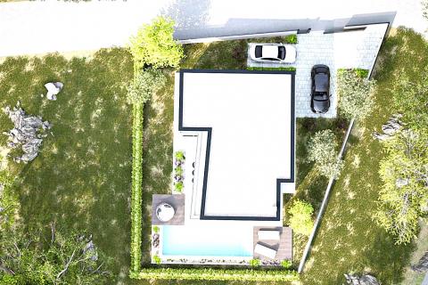 Istra, Umag okolica, vila u izgradnji