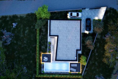 Istra, Umag okolica, vila u izgradnji