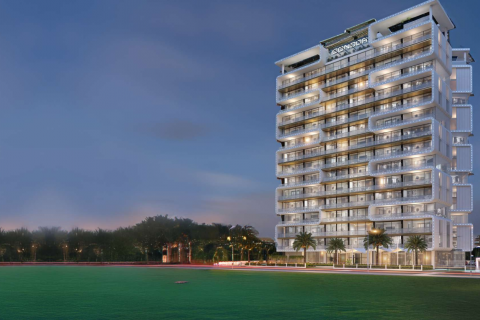 Dubai, Sports City-stan 36m2 s balkonom 