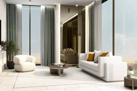 Dubai, Sports City-stan 36m2 s balkonom 