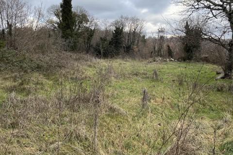 Istra, Baderna okolica - građevinsko zemljište s pravomoćnom građevinskom dozvolom