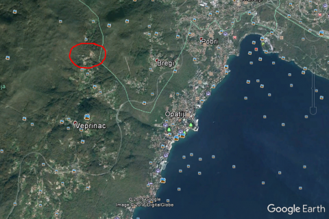 Building plot Veprinac, Opatija - Okolica, 9.120m2