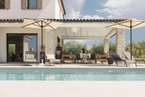 Istra, Poreč okolica - luksuzna kuća s pogledom na more