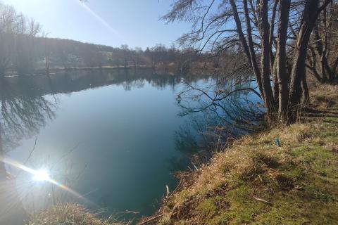 Duga Resa, teren 150 m od Mrežnice sa projektom