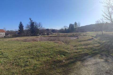 Duga Resa, teren 150 m od Mrežnice sa projektom