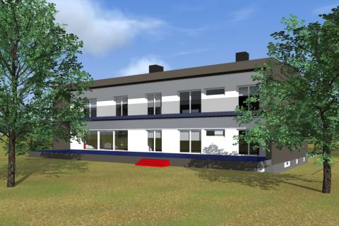 Duga Resa, teren 150 m od Mrežnice sa projektom