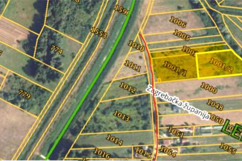 Земельный участок строительного назначения Leprovica, Dugo Selo - Okolica, 10.997m2