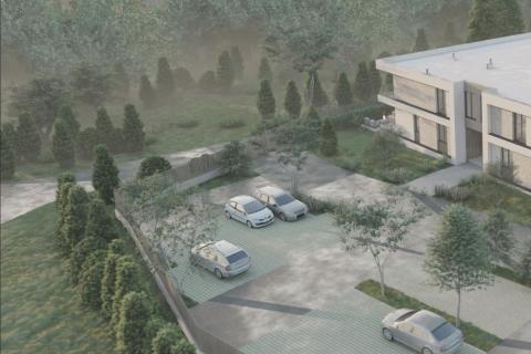 Rovinj okolica - jednosoban stan u prizemlju 66,5 m2