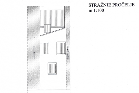 Istra,Rovinj-hiša,staro mestno jedro,center, za obnovo-244m2
