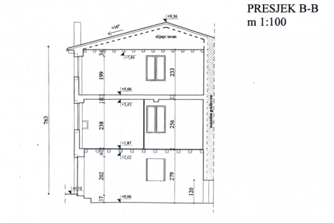 Istra,Rovinj-hiša,staro mestno jedro,center, za obnovo-244m2