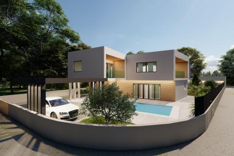 Istra, Pomer-luksuzna kuća u  izgradnji, blizina mora