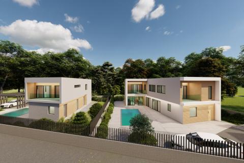 Istra, Pomer-luksuzna kuća u  izgradnji, blizina mora