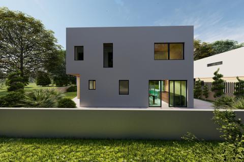 Istra, Pomer-luksuzna kuća u  izgradnji, blizina mora