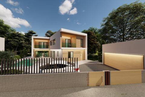 Istra, Pomer-luksuzna kuća u izgradnji,blizina mora