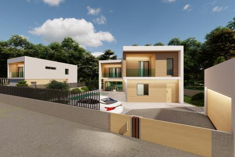 Istra, Pomer-luksuzna kuća u izgradnji,blizina mora