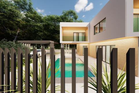 Istra, Pomer-luksuzna kuća u izgradnji,blizina mora