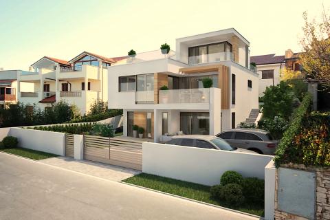 Istra, Crveni vrh, kuća u izgradnji