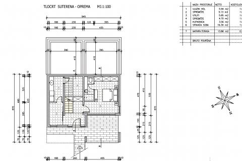 Istra, Crveni vrh, kuća u izgradnji