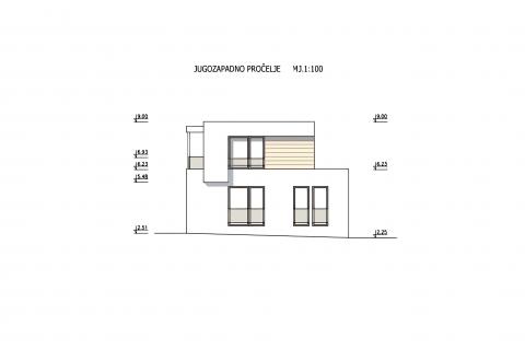 Istra, Crveni vrh, kuća u izgradnji
