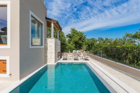 Istra,Buje,okolica-Vila s panoramskim pogledom