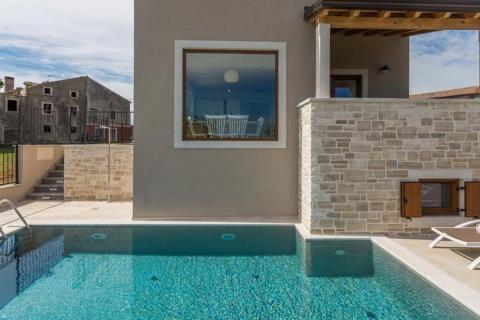 Istra,Buje,okolica-Vila s panoramskim pogledom