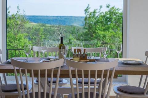 Istra,Buje,okolica-Vila s panoramskim pogledom