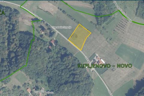 Zaprešić, Kupljenovo - građevinsko zemljište 3901 m2