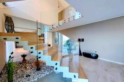 OTOK KRK-VRBNIK moderna villa sa panoramskim pogledom na more