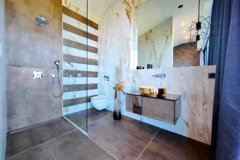 OTOK KRK-VRBNIK moderna villa sa panoramskim pogledom na more