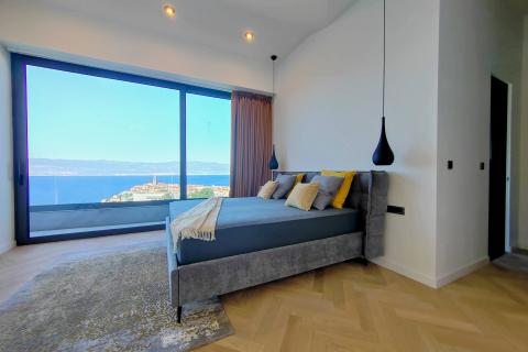 OTOK KRK-VRBNIK moderna villa sa panoramskim pogledom na more