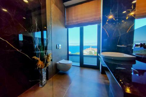 OTOK KRK-VRBNIK moderna villa sa panoramskim pogledom na more